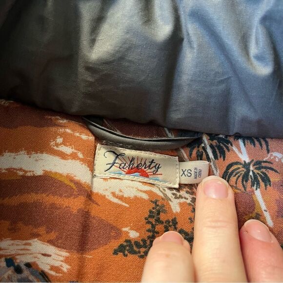 Faherty Men's XS Winter Vest - Picture 8 of 10